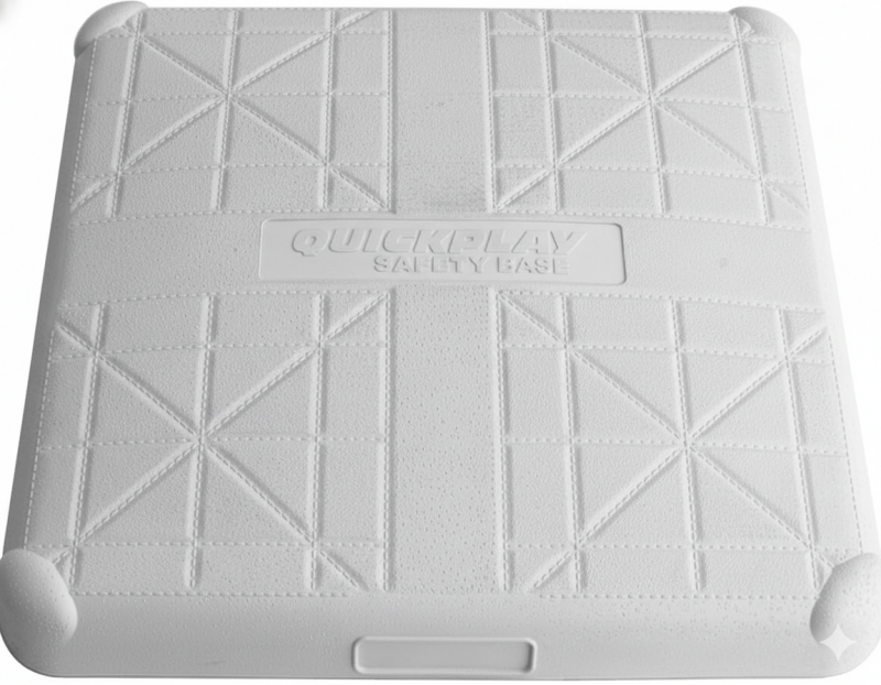 QUICKPLAY Baseball Safety Base Set 3-pack official Little League size bases for youth and adult baseball