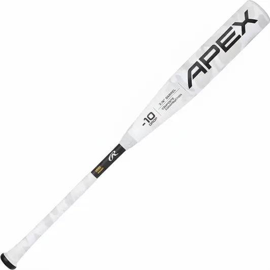 Two-piece composite USSSA travel ball baseball bat with In/Tense Carbon Composite construction delivering Rawlings flagship quality at 2025 model year value pricing.