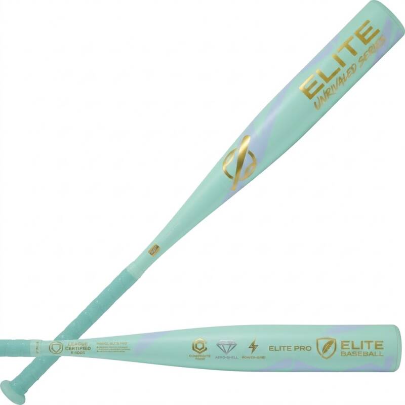 One-piece composite USA certified youth baseball bat engineered for direct contact feel and immediate barrel performance.
