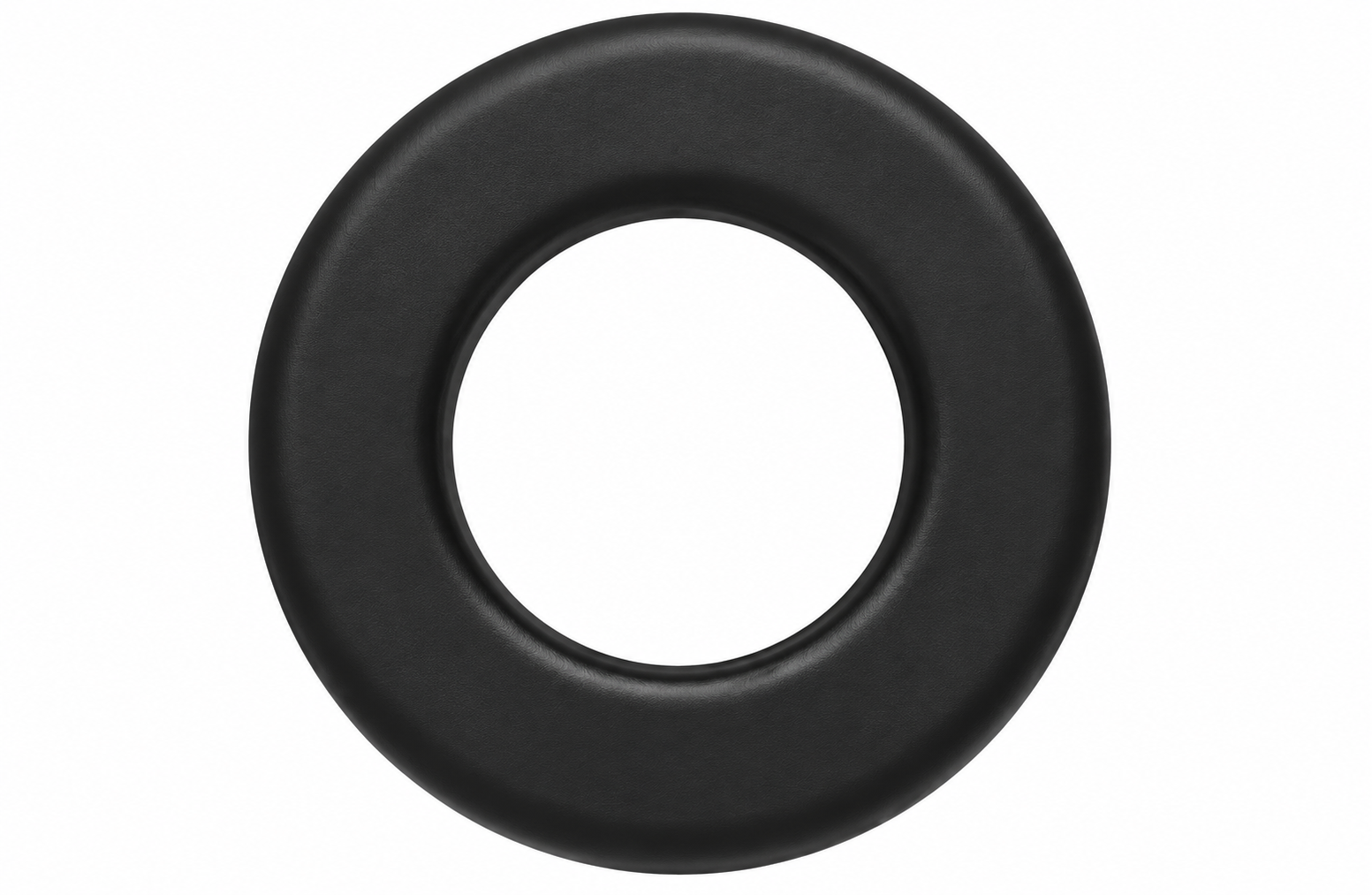 Bat donut weight by Rawlings, 16 oz in matte black for warm-ups.