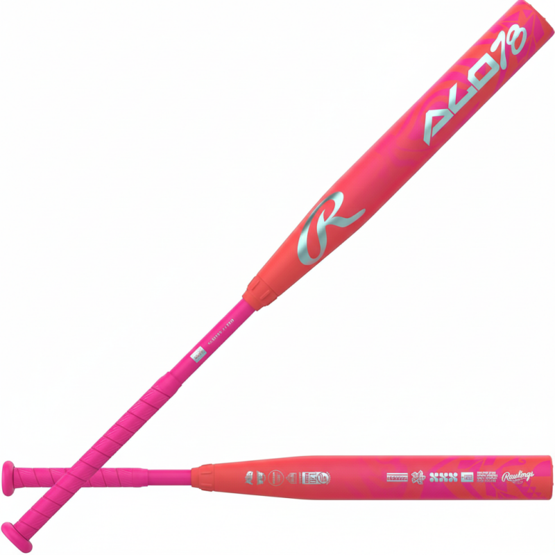 Rawlings 2026 ALO78 Fastpitch Softball Bat -12 Drop 2 Pc. Composite with two-piece composite construction delivering vibration dampening and advancing youth fastpitch performance at the affordable price tier.