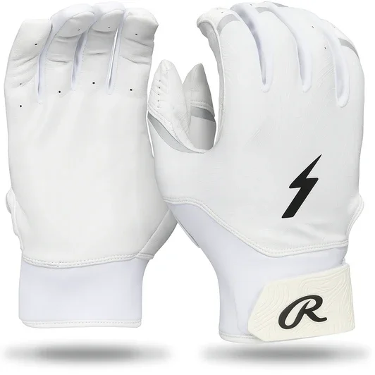 Rawlings Workhorse Baseball Batting Gloves displayed showing their accessible leather construction and reliable grip design for competitive and recreational hitters.
