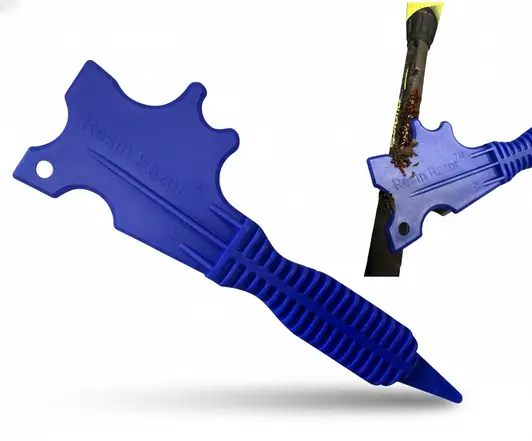 Resin Razor baseball bat pine tar remover and cleat spike cleaner multitool