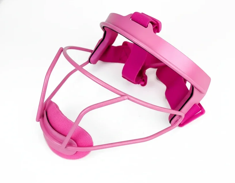 Runxrocy softball face mask for infield and pitcher protection