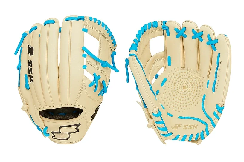 SSK Z5 Craftsman Youth Baseball Glove displayed showing its independent brand Craftsman leather construction and youth-specific design for competitive young players.