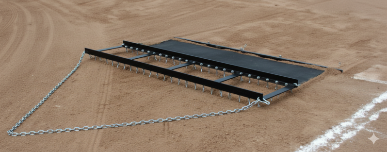 Stackhouse Heavy Duty Drag with professional brand construction built for daily tow-behind infield maintenance on competitive high school and travel ball facilities.