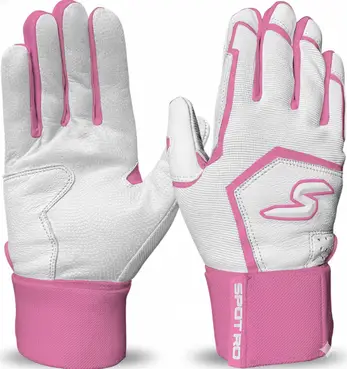 Stinger Sports Winder Series Batting Gloves displayed showing their quality leather construction and distinctive Winder Series design format.