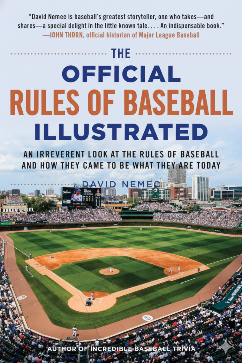The Official Rules of Baseball Illustrated: An Irreverent Look at the Rules of Baseball and How They Came to Be What They Are Today – Humorous illustrated guide to baseball rules and history.