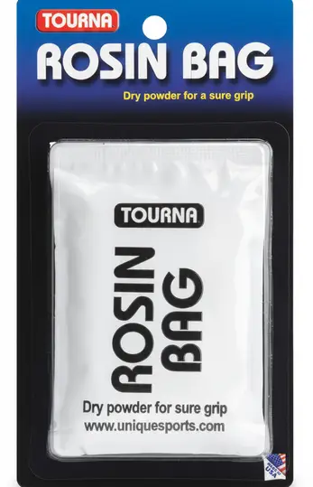 Tourna Sports Rosin Bag in standard format delivering Tourna grip enhancement philosophy for players who use the Tourna Tac Rag and want brand-consistent rosin management.