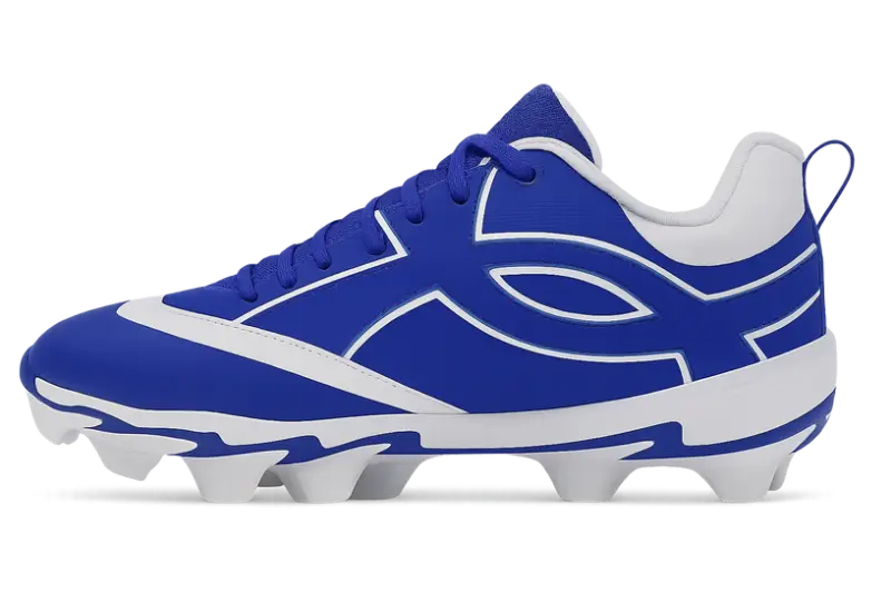 The Under Armour Men's Leadoff Icon Low RM Baseball Cleats shown as the most accessible low-cut molded cleat option in the 2026 budget baseball cleats guide.