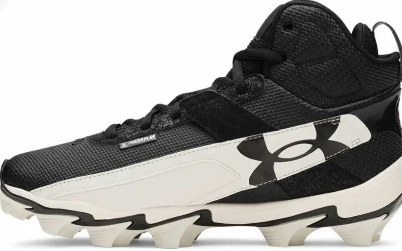 Under Armour Men's Harper 10 RM Baseball Cleats durable cleat inspired by Bryce Harper with reinforced support and reliable molded traction