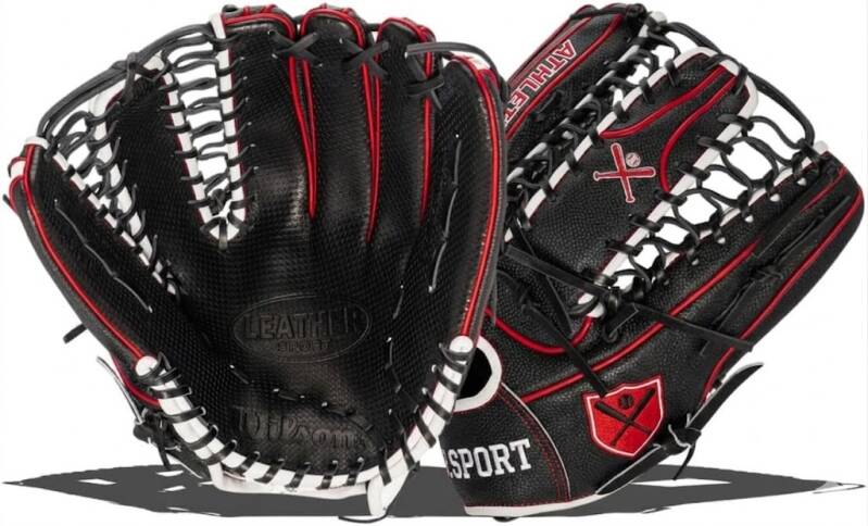 Wilson 2023 A2000 SCOT7SS 12.75" Outfield Baseball Glove displayed showing its dedicated large outfield construction and Tennessee Tanning leather for competitive corner outfielders.