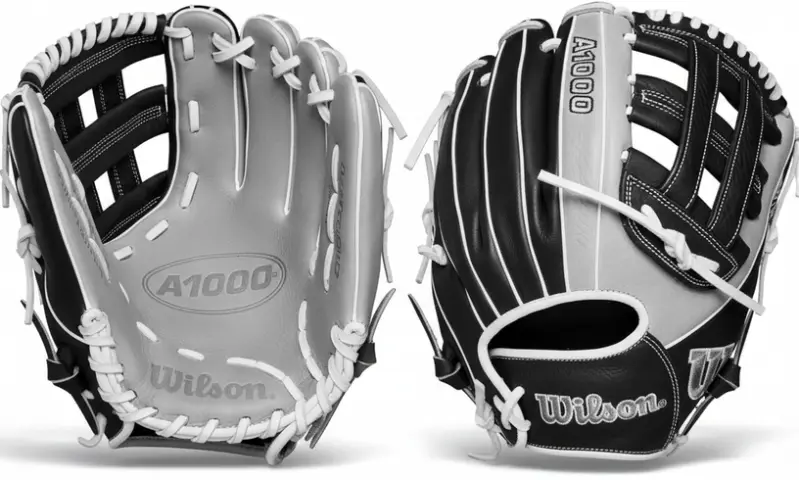 Wilson 2024 A1000 Infield Fastpitch Softball Glove displayed showing its Tennessee Tanning leather construction and fastpitch-specific infield pocket design for competitive players.