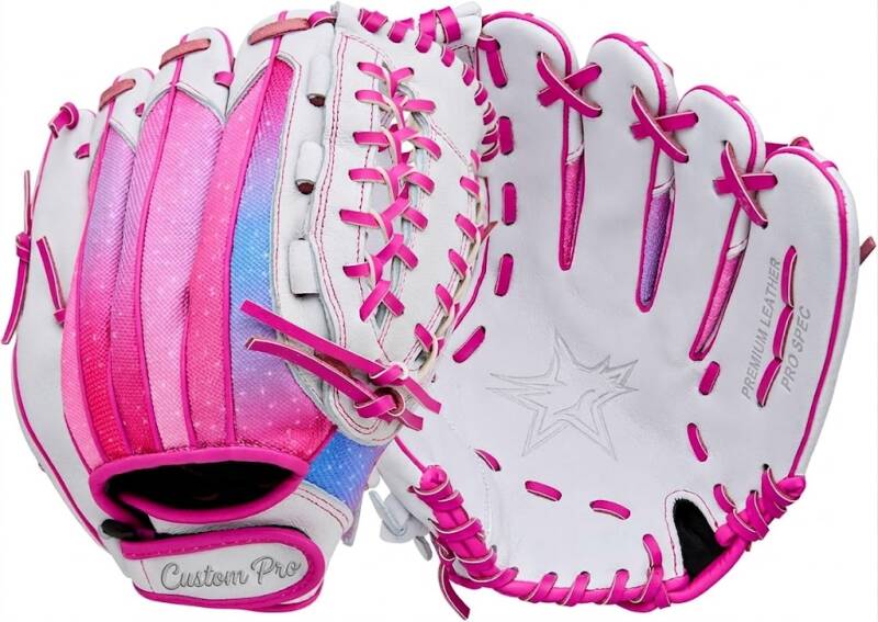 Wilson 2026 A440 Flash Fastpitch Softball Glove displayed showing its competitive construction and distinctive Flash colorway for competitive fastpitch players at accessible investment.