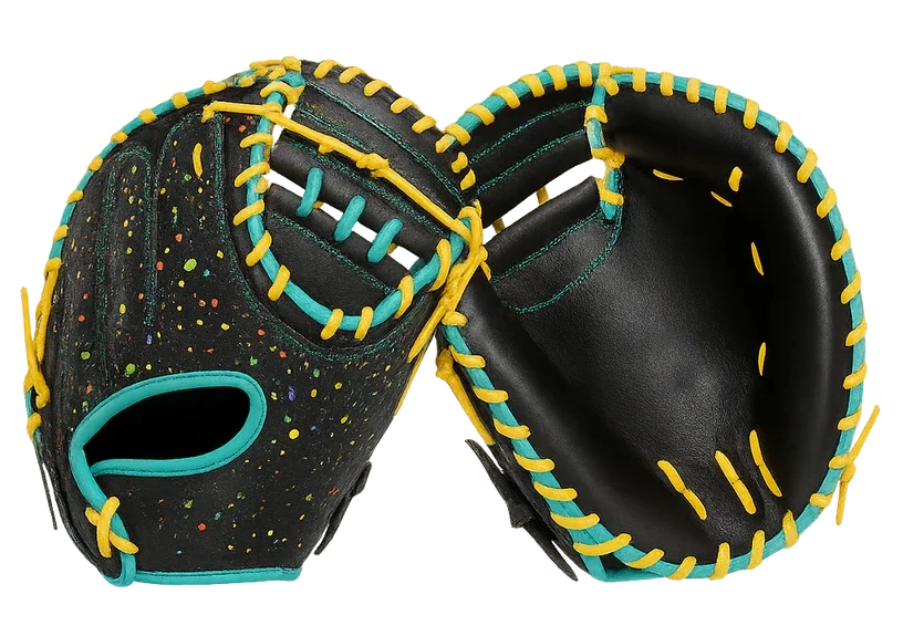 Wilson Spring 2025 A2000 Catcher's Mitt displayed showing its Pro Stock leather construction and premium A2000 Dual Welting design for serious slowpitch catchers.