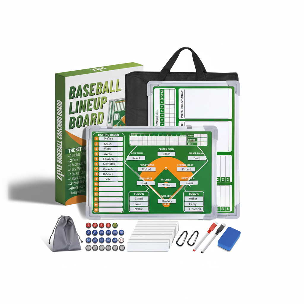 ZPU Magnetic Baseball Lineup Board with Dry Erase Marker pens Lineup Cards Magnets and Storage Bag delivering a complete dugout lineup management system in a single purchase.You said: STOP PUTTING YOUR MISTAKES IN THE BLOG.