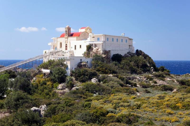 Chrisokalitissa klooster, Kreta, Kissamos