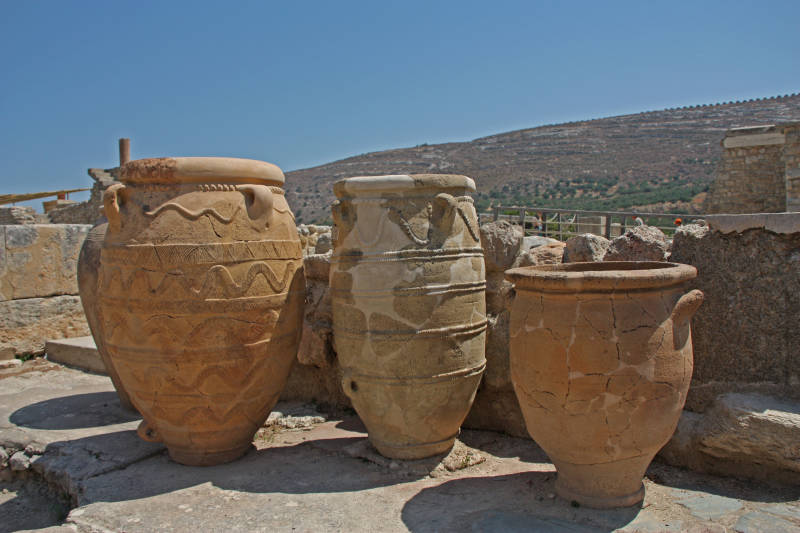 Knossos Kreta Griekenland