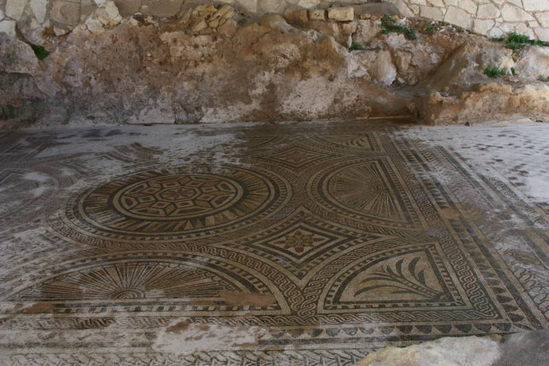 Mozaiekvloer, Argyroupolis, Kreta