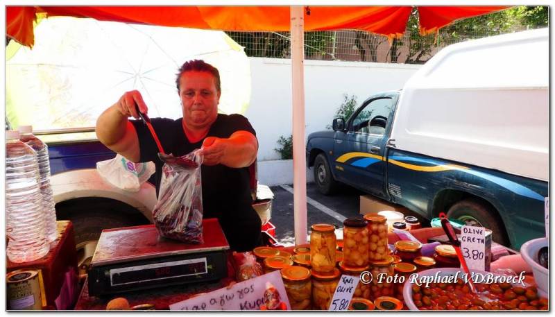 Markt, Kreta, Griekenland