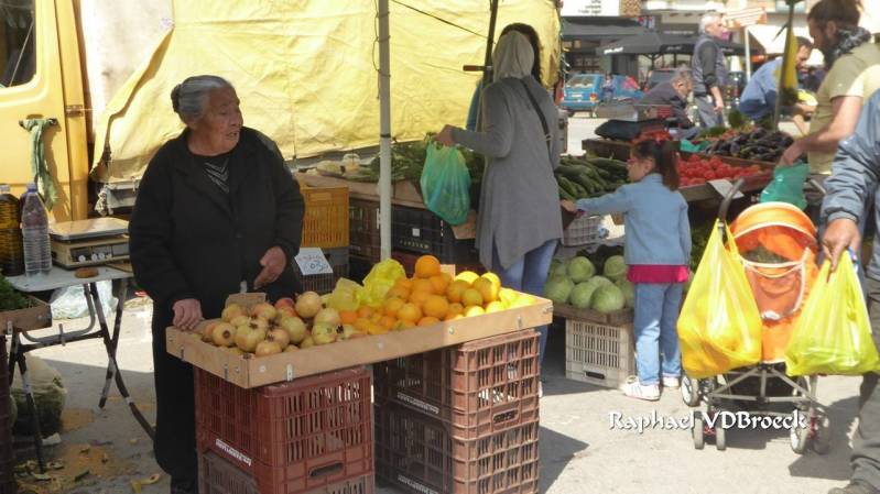 Markt, Kreta, Griekenland
