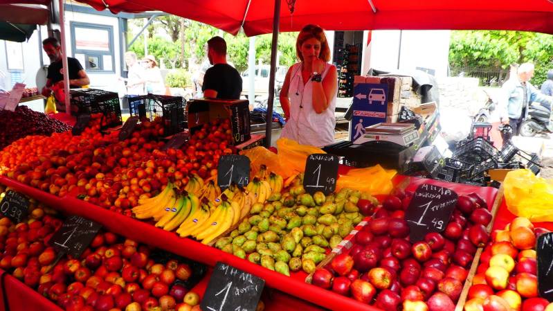 Markt, Kreta, Griekenland