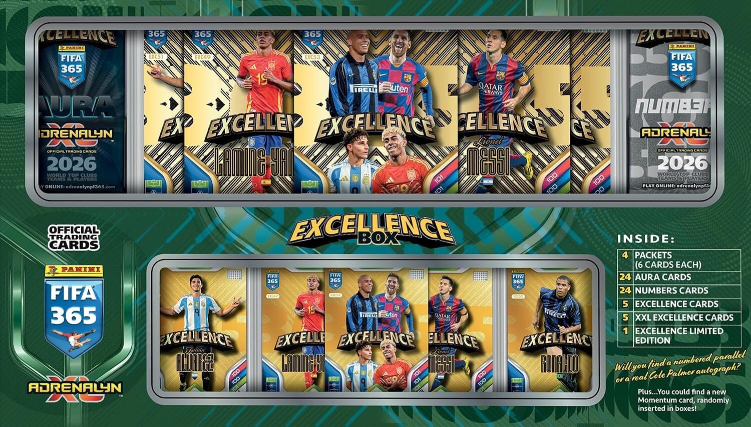 2026 Panini AdrenalynXL FIFA 365 (Excellence Box)