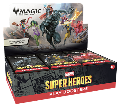 MTG Marvel Super Heroes EN Play Booster Display (30ct)