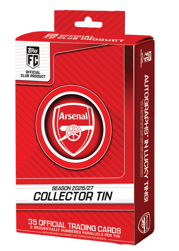 Topps Arsenal Collector Tin