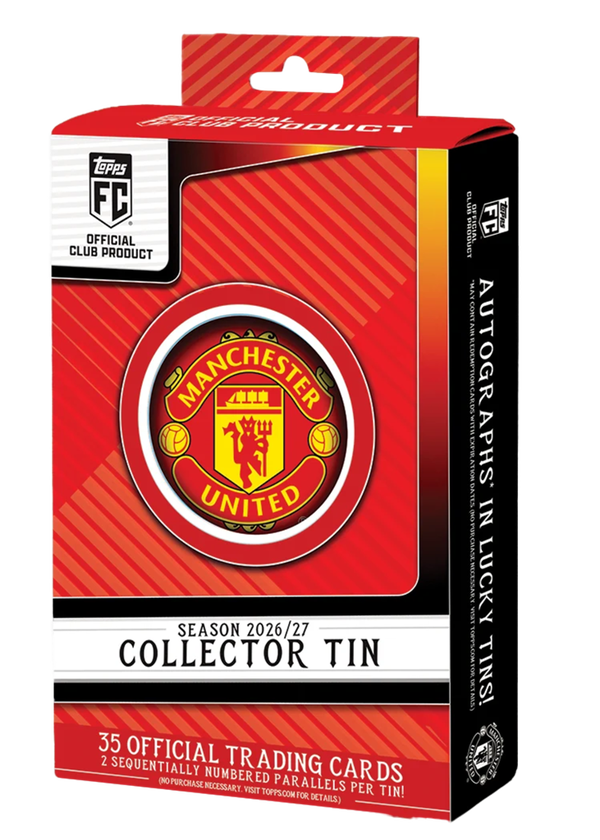 Topps Manchester United Collector Tin