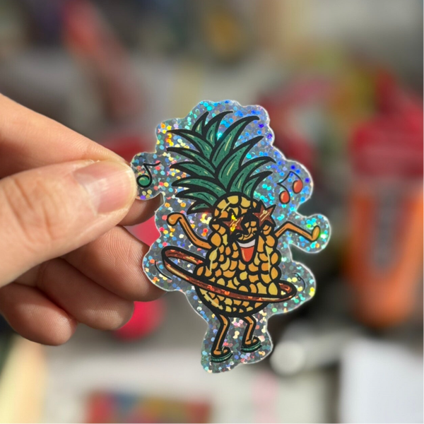 Sticker Ananas