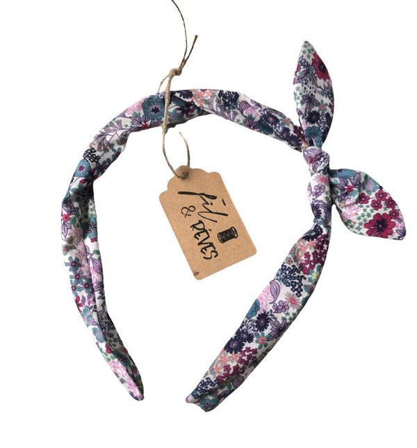 Serre-tête en tissu TISSU AU CHOIX