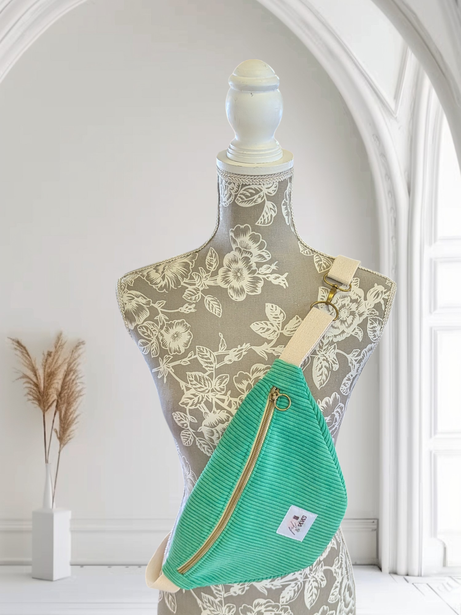 Banane velours vert