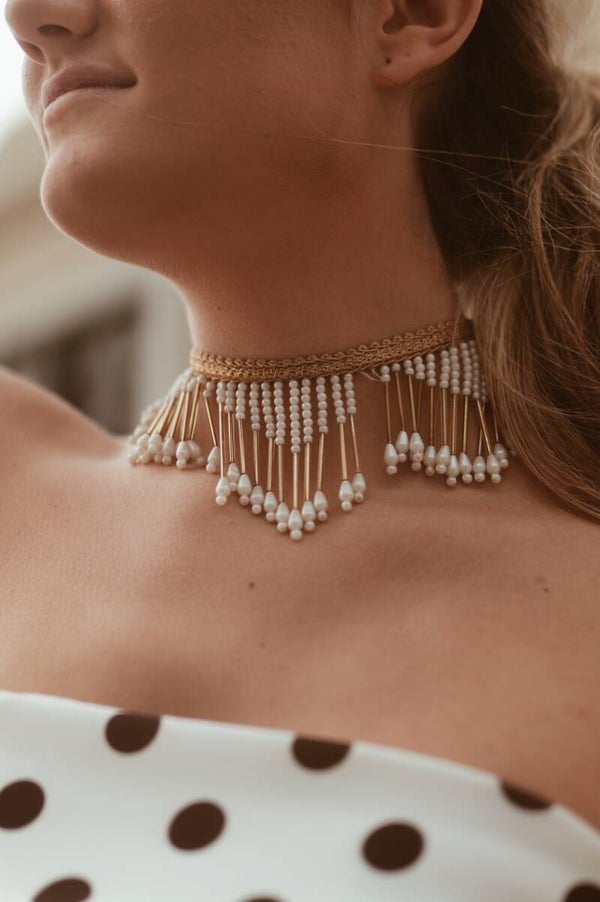 CHOKER PERLA