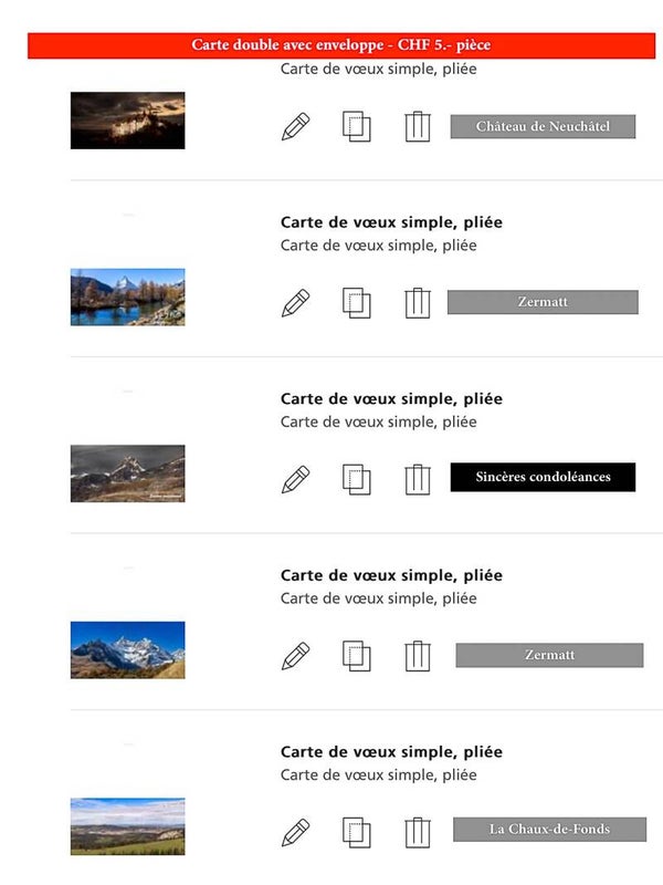Carte de voeux