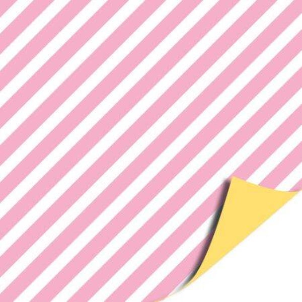 Pink lines inpakpapier