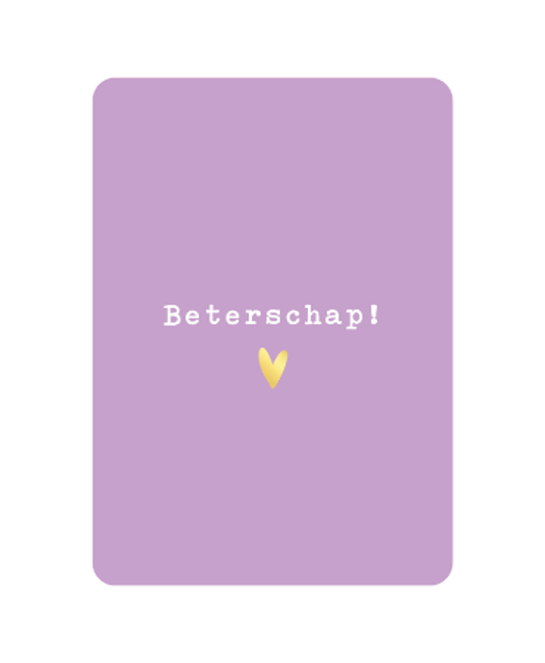 Ansichtkaart beterschap