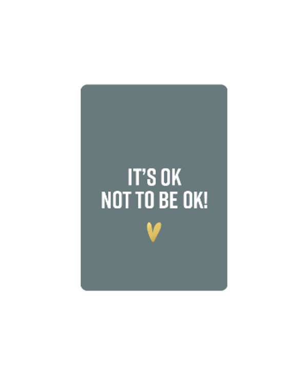 Mini kaartje its ok