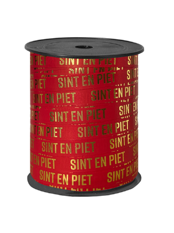 Lint sint en piet rood goud