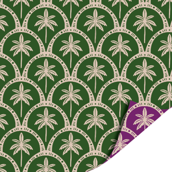 Kadopapier tropical deco