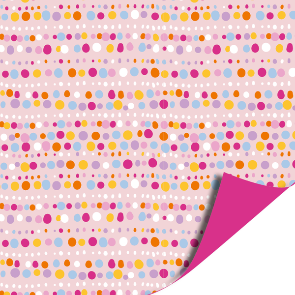 Kadopapier blooming bubbles pink