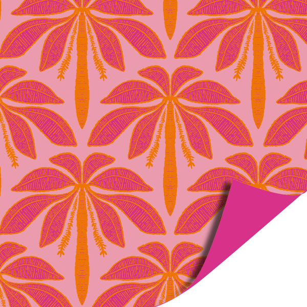 Kadopapier sunset palms