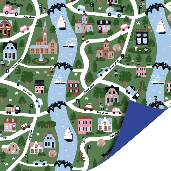 Kadopapier my little village