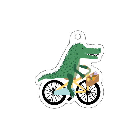 Krokodil cadeaulabel sale