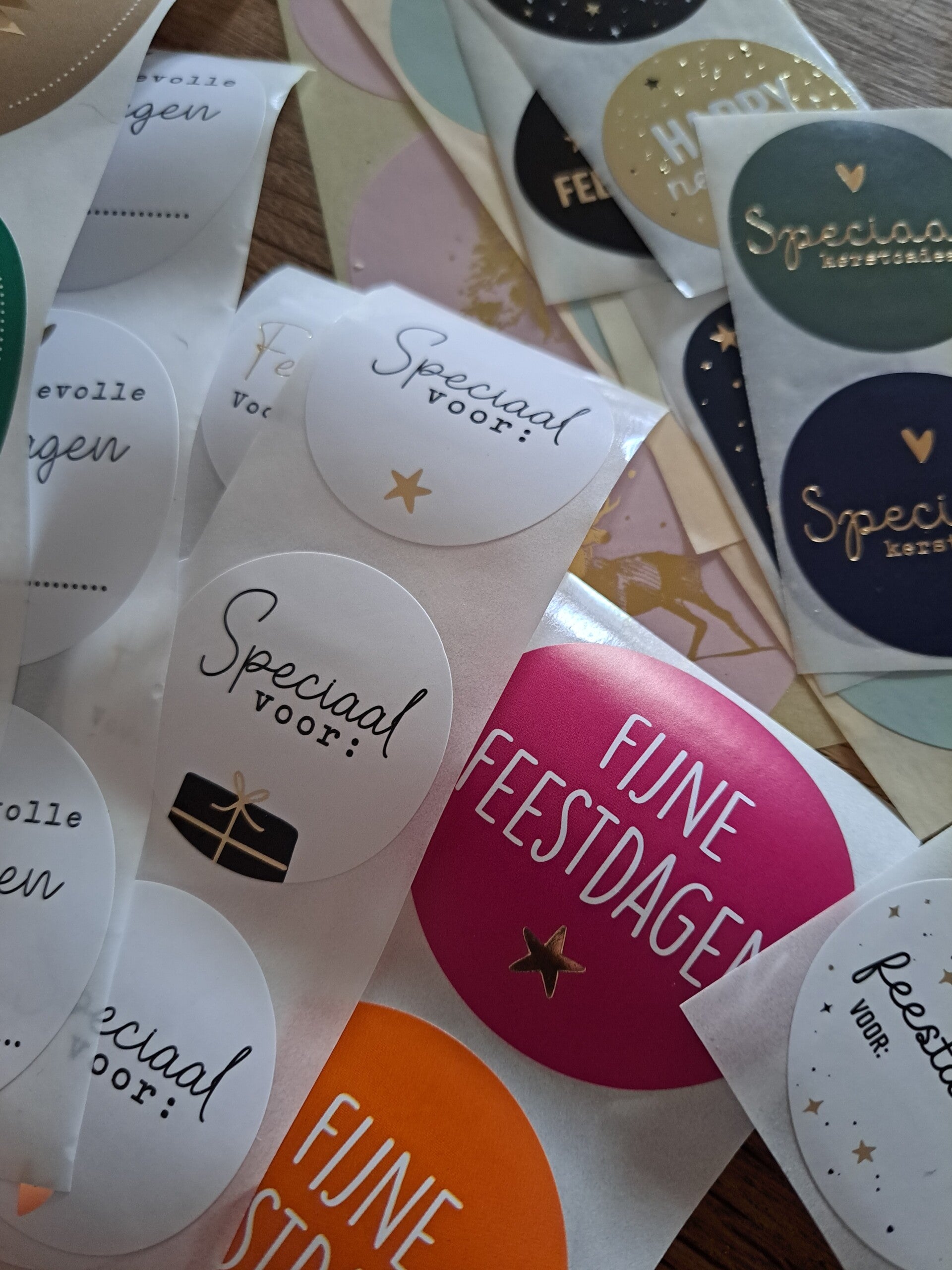 Voordeel stickerset kerst