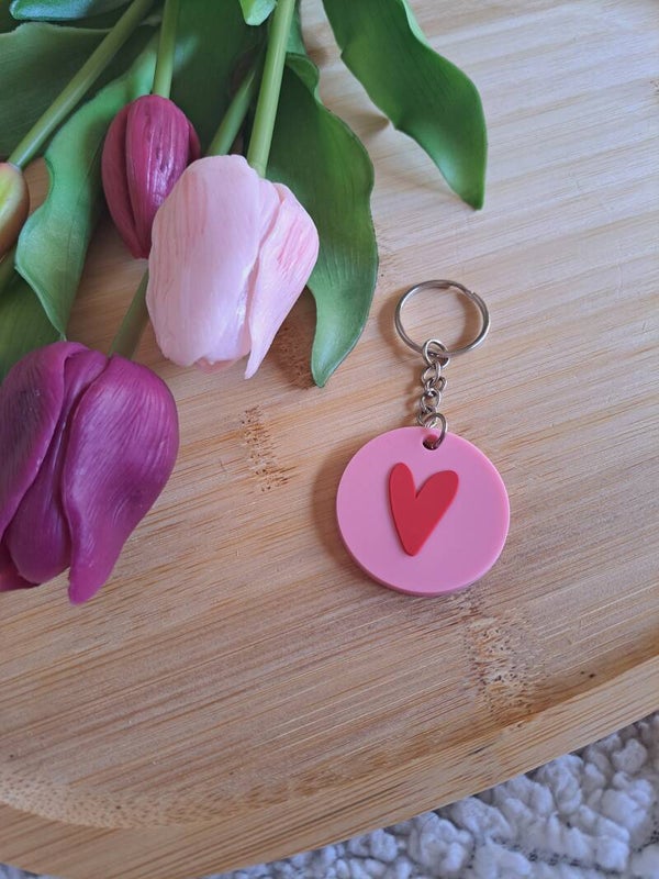 Sleutelhanger hartje
