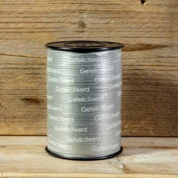 Gefeliciteerd zilver 5 meter sale