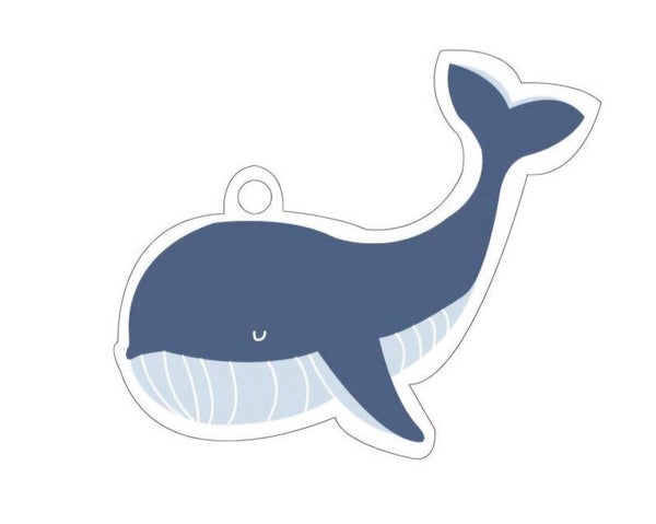 Cadeaulabel walvis