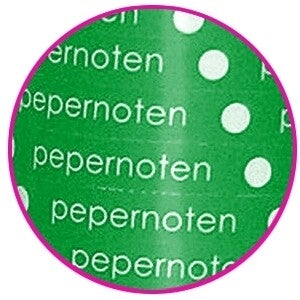 Lint pepernoten groen sint