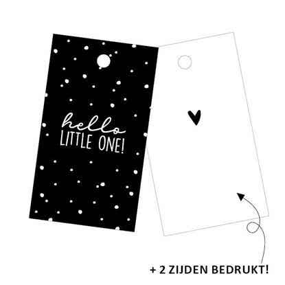 Hello little one! cadeaulabel